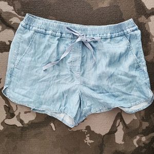 NWT Loft Soft Denim Blue Shorts
